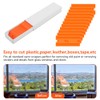 Flintronic Pack of 100 ceramic hob scrapers, replacement blades, plastic