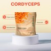 Vital Botanics Extracto de Hongo Cordyceps Orgánico en Polvo
