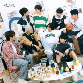 NACIFIC ATEEZ Uyu Cream 6-Piece Skincare Set with 8 PCS Photo Cards, 4-cu
