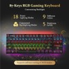 Redragon K552 RGB 2 Wired TKL Gaming Mechanical Blue Switch