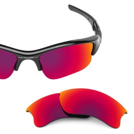 Revant Replacement Lenses Compatible With Oakley Flak Jacket XLJ, Polarized, Midnight Sun MirrorShield