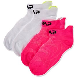 CMP Kids Ultralight Sock Pa Bipack, Kid, Unisex, Bianco-Pink Fluo, 34/36