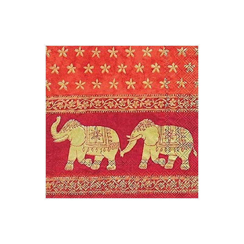 IHR Ideal Home Range Indian Elephants, 33 x 33 cm,