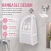 Hanging Travel Toiletry Organizer, Compact Cosmetic and Bathroom Storage Bag