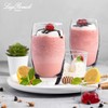Luigi Bormioli Crescendo Highball Glasses, Set of 4-20 Oz Lead-Free