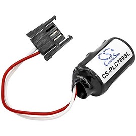 RayVotl Battery Compatible with Allen Bradley ControlLogix Logix 5563, D-2/16, D-2/17, DL20 DataLiner, HHT, Part Number: S91-0200050-W38, GBM-BMS050ABA00, GBM-BMS050AWA00, 1000mAh