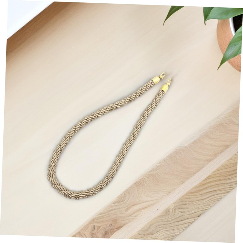 OSALADI Jute Weave Guardrail Hanging Rope Crowd Control Ropes for