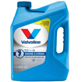 Valvoline 773735 1 Gallon 2 Cycle Outboard Marine Engine Oil