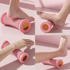 Multi-functional foot massager foot roller acupressure massage green 2ea