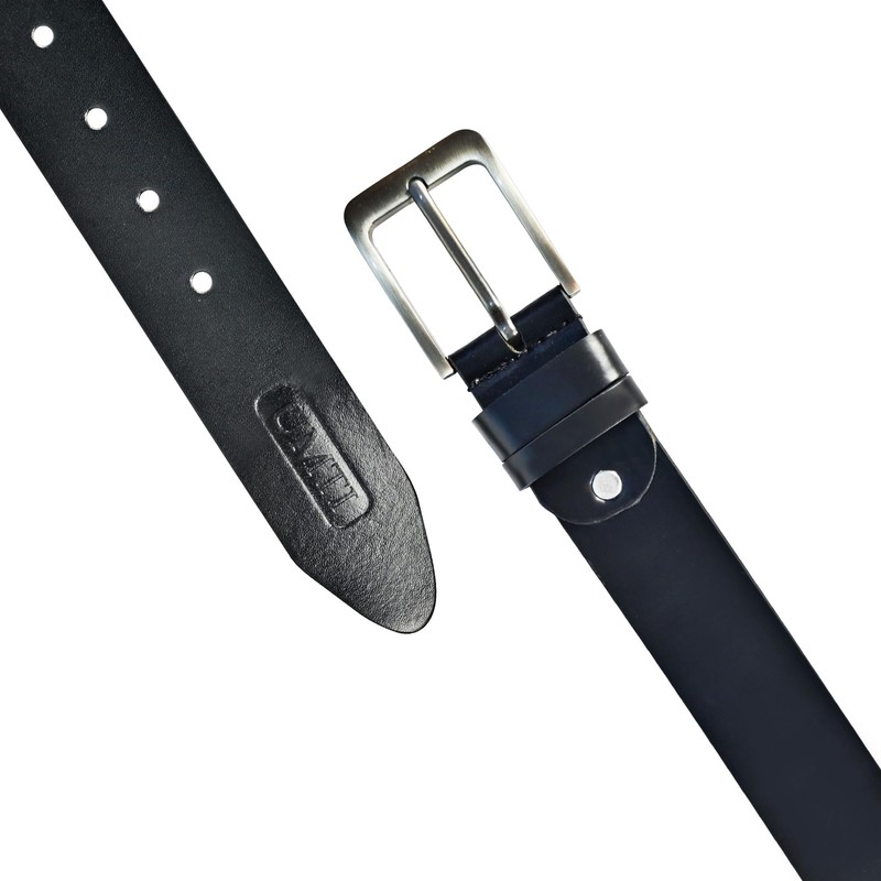 UMTI® Men's Leather Belt Made of Buffalo Leather for Men