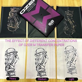OZER Tattoo Transfer Paper A4 Size Thermal Copier Template Paper x 50 Sheets