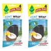 Little Tree Vent Wrap Caribbean Colada 2-Pack Set