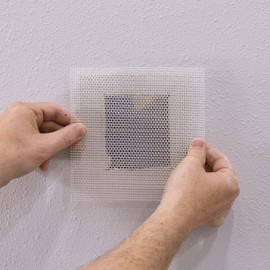 MARSHALLTOWN Wall Repair Patch Kit, 4 x 4 Inch, Drywall, Plaster, DP4