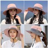 DHSBGWSX 1 Piece Matching Fishing Hat, Summer Sun Hat, Beach