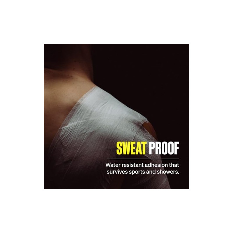 SPORTTAPE Fixation Tape - 10cm x 10m | Non-Woven Dressing