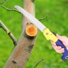 Folding Saw 65 Manganese Steel High Hardness Flower Trees Hand