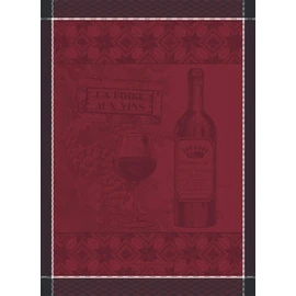 Garnier Thiebaut Foire Aux Vins Tea Towels Bordeaux 56 x 77 cm 100% Cotton