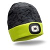 Gone For a Run Running LED Performance Fleece-Lined Reversible Beanie