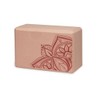 Gaiam Printed Yoga Block (Various Designs), Blue Shadow Point