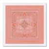 Clarity Stamps Tina's Hearts & Swirls Embroidery Parchlet A6 Square
