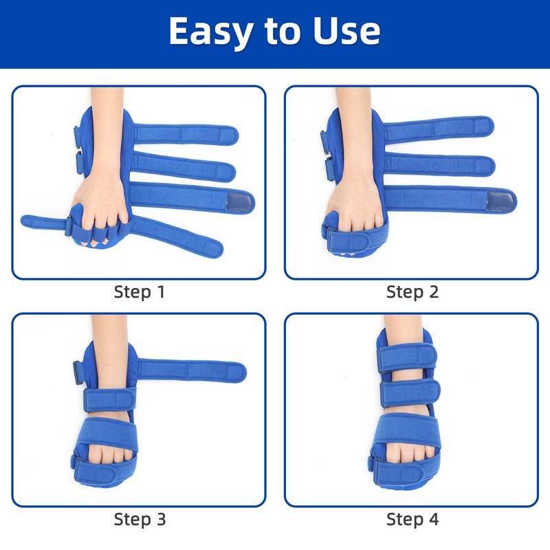 Fanwer Resting Hand Splint, Stroke Hand Therapy Equipment for Stroke