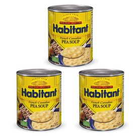 Habitant French Canadian Pea Soup 796ml/28 fl. oz. 3-Pack {Imported from Canada}