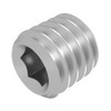 SECCARO 20 x M6 x 6mm Cup Point Screws V2A