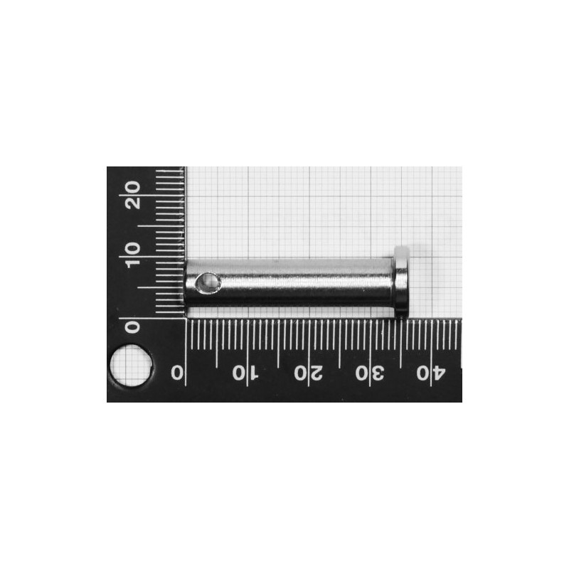 Dutyhook 8X28 Clevis Pin, Stainless Steel AISI 316