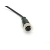 M12 4-Pin Connector PVC Sensor Cable, A Code Straight Male