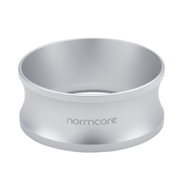 Normcore 54mm Magnetic Dosing Funnel V2, Espresso Coffee Dosing Ring, 29mm Anodized Aluminum with 14 Neodymium Magnets Fits Breville Sage 54mm Portafilter, Silver