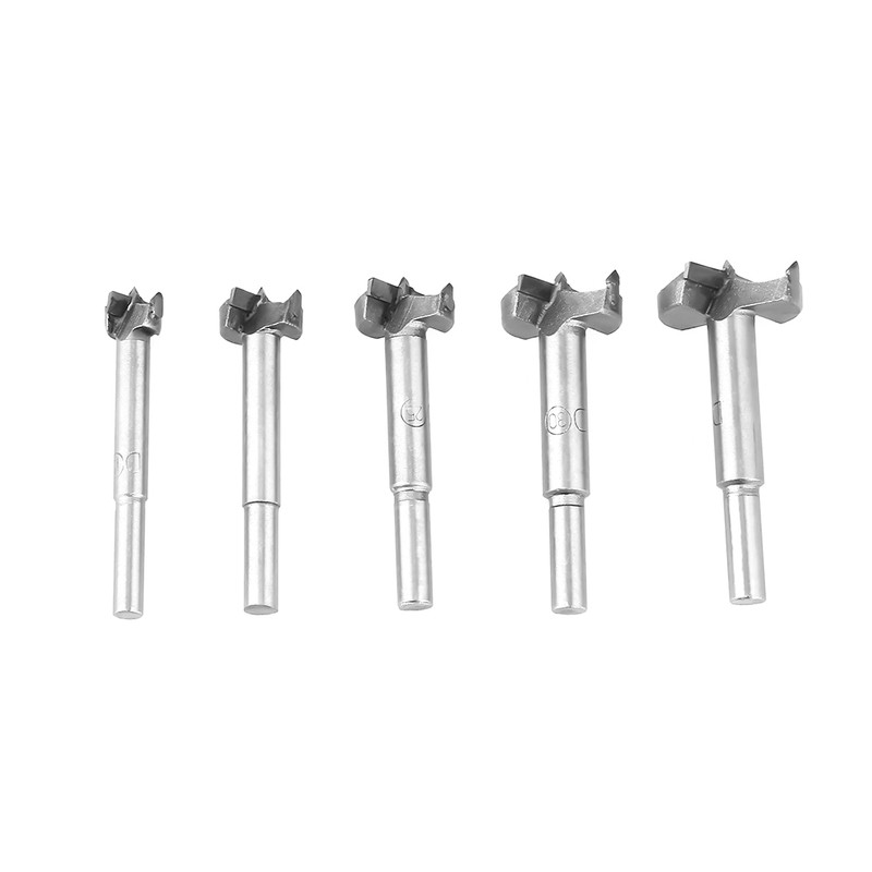 16pcs Cemented Carbide Forstner Drill Bits Woodworking Boring Flat Wood