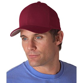 Flexfit Wooly 6-Panel Cap (6277) Maroon, L-XL