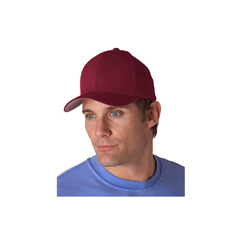 Flexfit Wooly 6-Panel Cap (6277) Maroon, L-XL