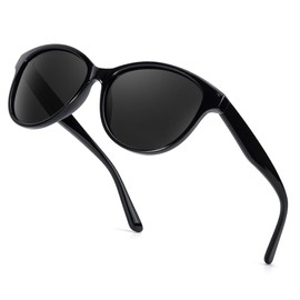 TJUTR Polarised Sunglasses for Women Retro Sunglasses Ladies Sunglasses with UV Protection