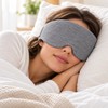 Cotton Sleep Eye Mask for Side Sleepers – Soft Light-Blocking