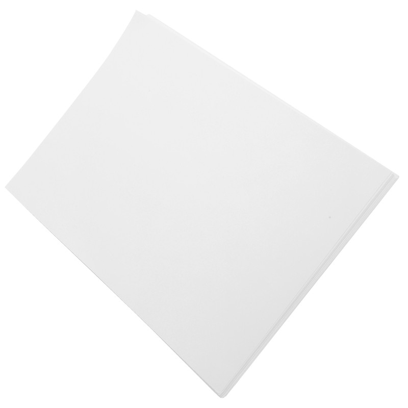 50Pcs Blank Badge Paper A4 Photo Printer Machine Supplies DIY