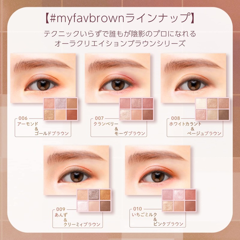 BLEND BERRY 008 Aura Creation #myfavbrown (White Currant & Beige