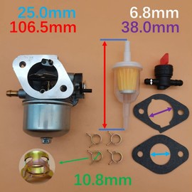 Canyoyi Carburetor Carb for Kawasaki FH430V FS481V Engine 15003-7047 15003-7061 15004-0823 23-024