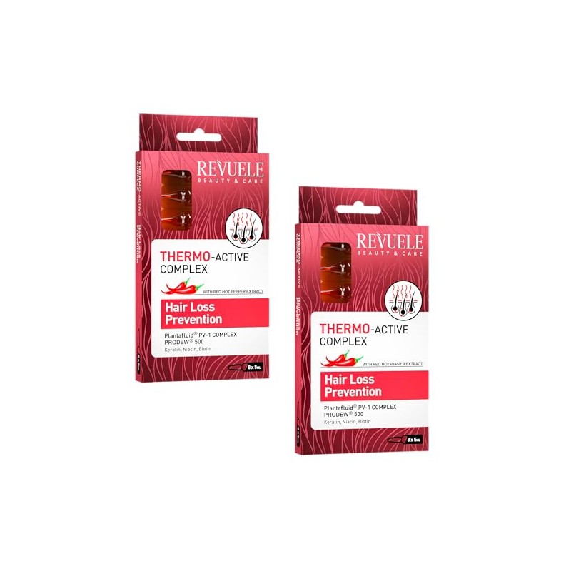 REVUELE THERMO ACTIVE COMPLEX Vorbeugung gegen Haarausfall 2er pack. 2x