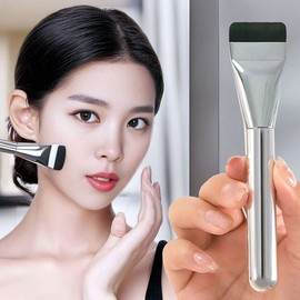 GWM Pore Makeup Brush Flat Foundation Brush Spatula Foundation Adhesion Foundation Brush