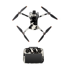 FSIDIWT Skin Stickers Compatible with DJI Mini 4 Pro, Waterproof Sticker Decal Skin DIY Accessory for DJI Mini 4 Pro Drone and RC 2 Controller (B)