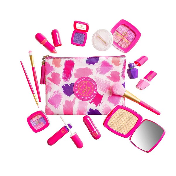 Make it Up, Glamour Girl Pretend Play Makeup Set for Children - Great for Little Girls & Kids (Not Real Makeup) [Toy]