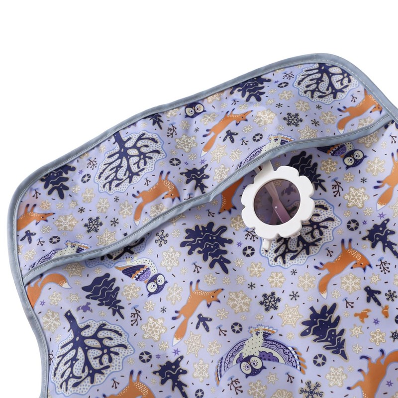 ElecMotive 3 Pack Long Sleeve Baby Bibs, Waterproof Sleeved Bib,
