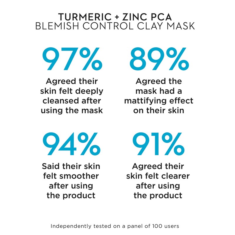 Botanical Lab Turmeric Blemish Treatment Clay Mask PACKAGING MAY VARY,