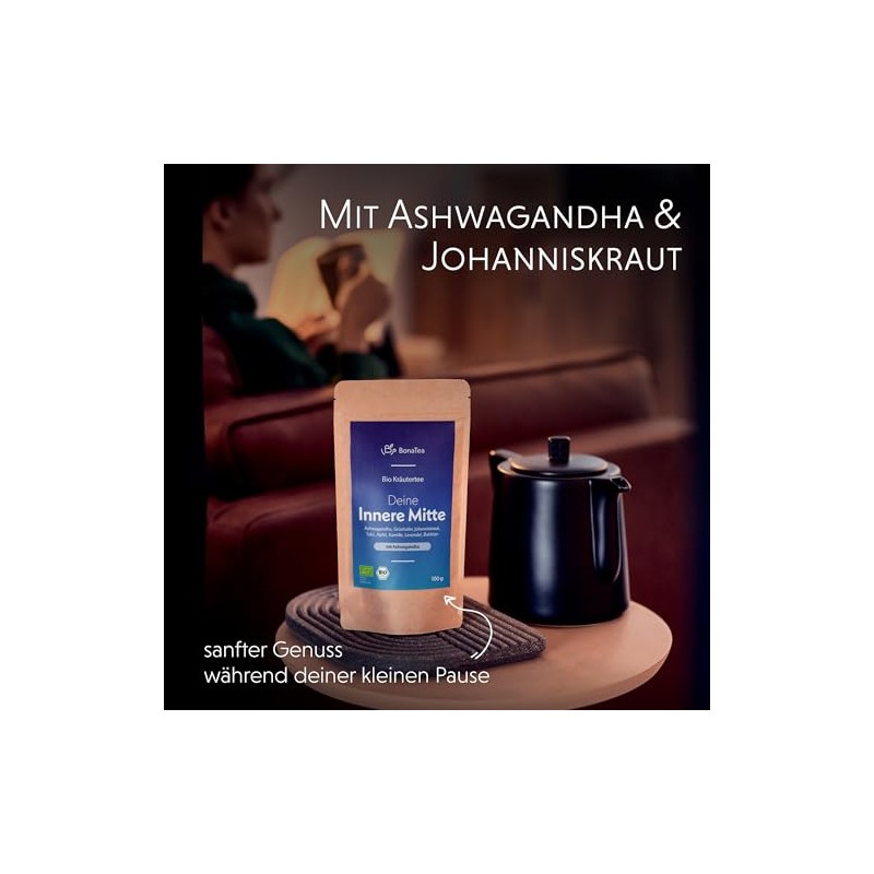 Organic Your Inner Middle - Ashwagandha Tea with St. John's