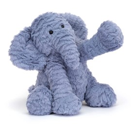 Jellycat Fuddlewuddle 象のぬいぐるみ Mサイズ 9インチ