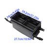 ANTUKO Lower Radiator Grille Shutter with Actuator Motor Replacement for