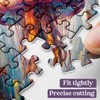 Magical Jellyfish Puzzles for Adults 1000 Pieces, Fantasy City Marine