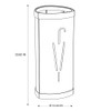Alba - Triangular Umbrella Stand - Umbrella Holder - High