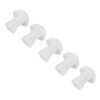 30pcs Hearing Amplifiers Eartips Soft Silicone White Accessories Replacement Earbud